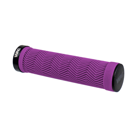 Wag Coppia manopole Wave Lock-On Viola Nero